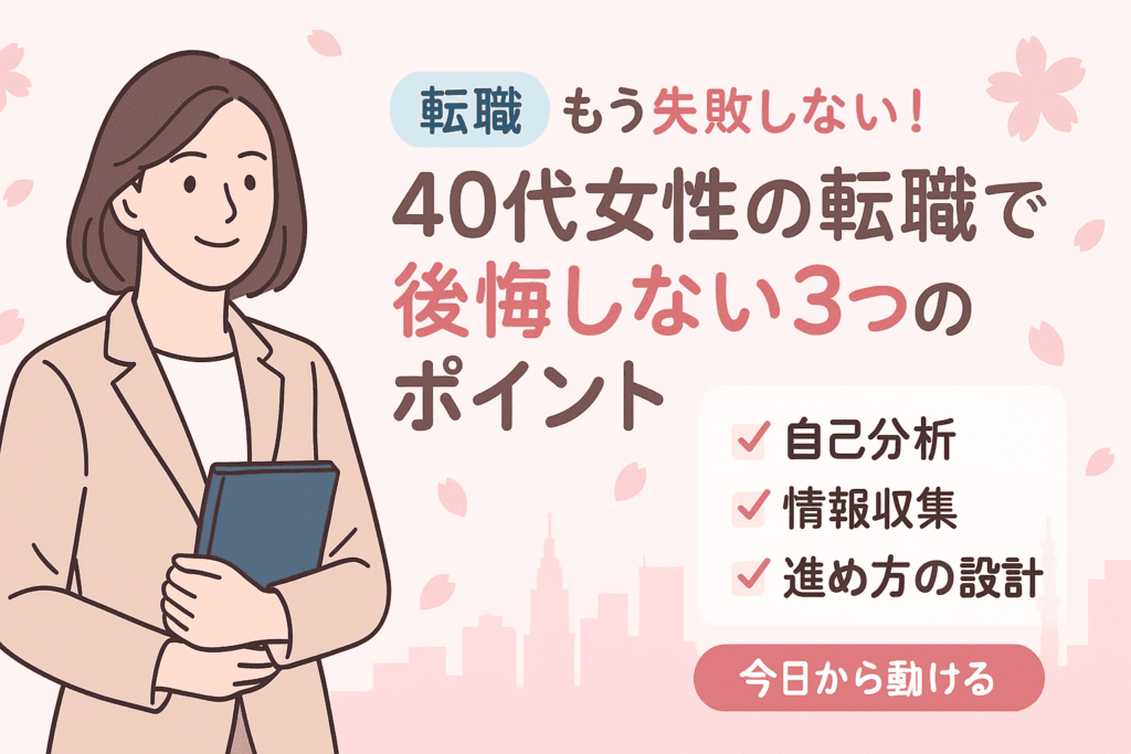 40代女性の転職ガイドアイキャッチ